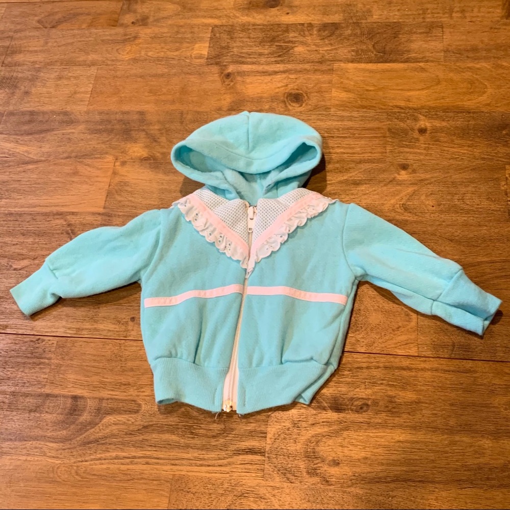 Vintage Teddy Bears Kleinert’s Blue Baby Jacket